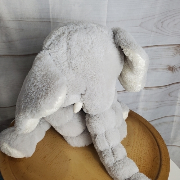 Baby Ganz Collection Super Soft Cozy Gray Elephant Stuffed Animal Plush 13" - Picture 10 of 11